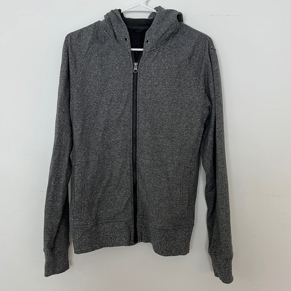 lululemon athletica Jackets & Blazers - dark heather gray scuba hoodie (brushed)